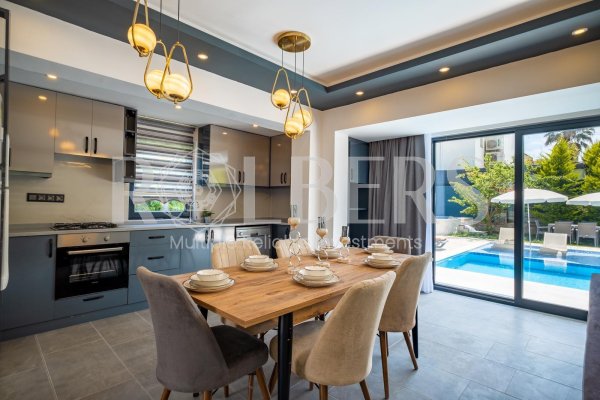 3+1 Luxury Villa for Rent in Fethiye Hisaronu