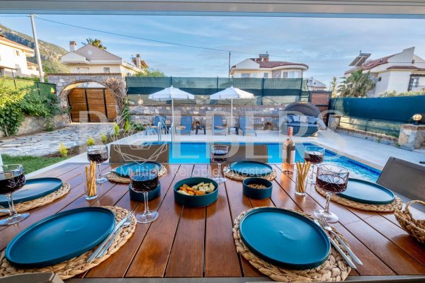 Fethiye Ölüdeniz Kiralık 2+1 Havuzlu Lüks Villa ( RK-10116 )