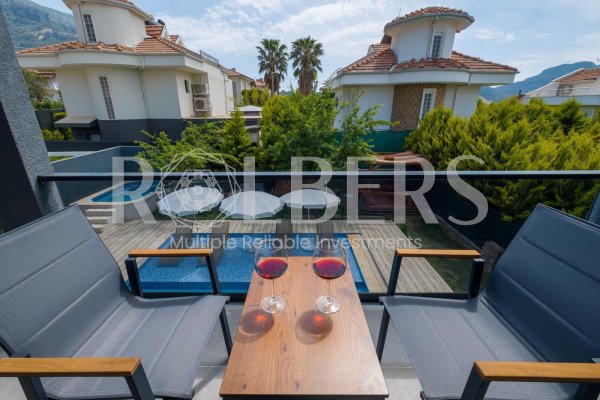 Fethiye Hisarönü Kiralık 3+1 Lüks Villa ( RS-10106 )