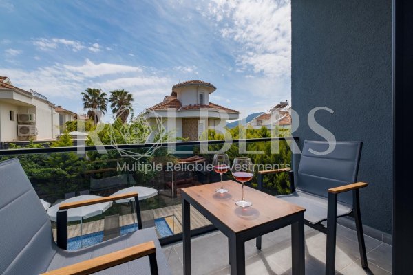 3+1 Luxury Villa for Rent in Fethiye Hisaronu